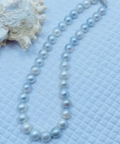 kalung south sea pearls silver color