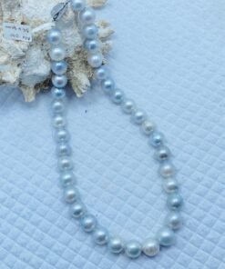kalung south sea pearls silver color