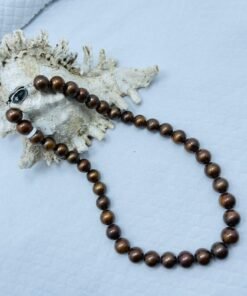 kalung south sea pearls brown color