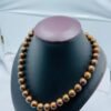 kalung south sea pearls brown color
