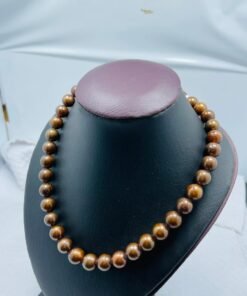 kalung south sea pearls brown color