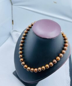 kalung south sea pearls brown color