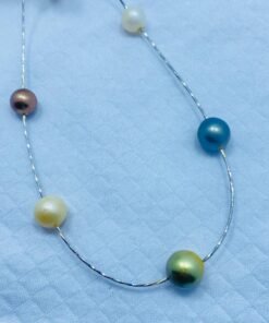 kalung south sea pearls mix color and sea pearl black color
